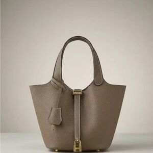 Elegant Taupe Handbag
